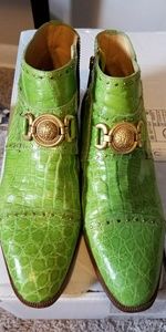 Alligator boots.